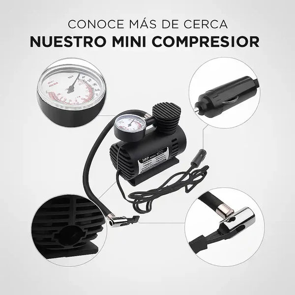 Compress Pro™ | Compresor de Aire Portátil para Carros