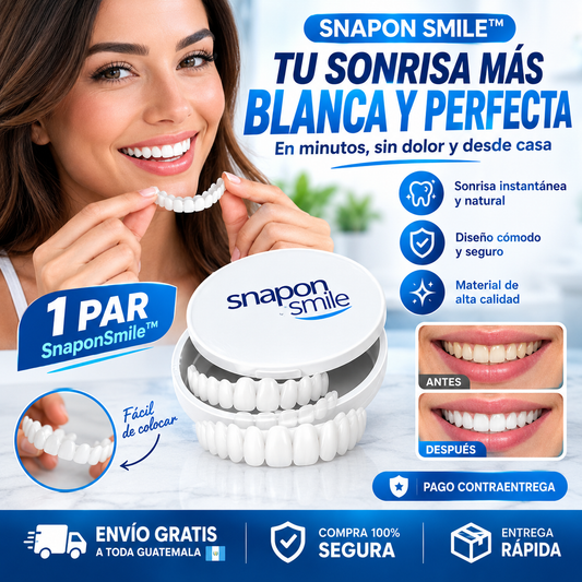 TRANSFORMA TU SONRISA HOY MISMO | SnaponSmile 🇬🇹