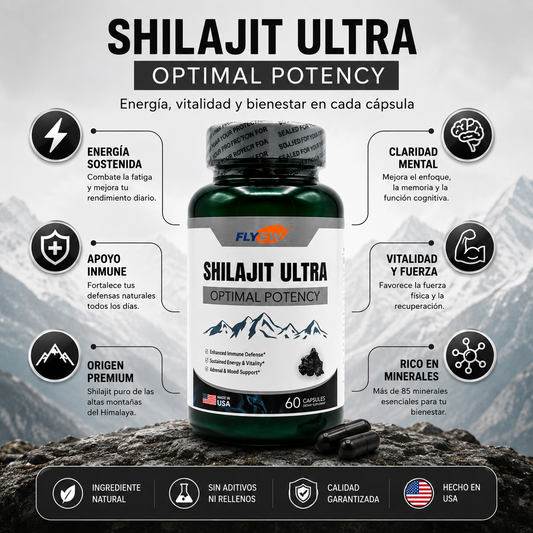 ¿Te Sientes Sin Energía ni Motivación? | Shilajit Ultra Potency para Rendimiento Diario 💪