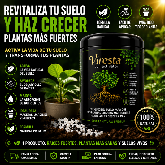 ¡Revitaliza tu Suelo y Haz Crecer Plantas Más Fuertes! 🌱